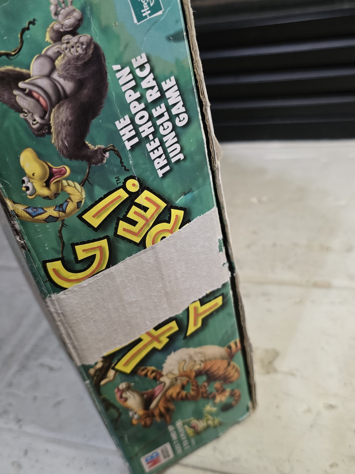 Hang In There by Hasbro Electronic – Vintage Jungle Race Board Game Not Complete