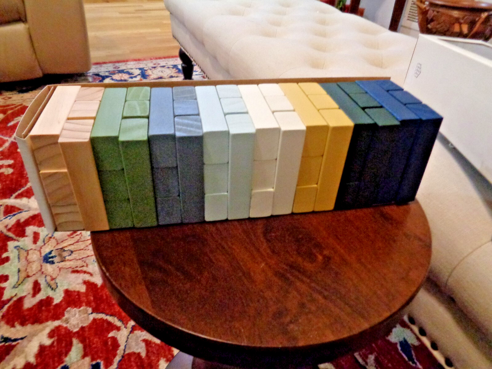 Hearth and Hand Toppling / Stacking Tower Wood Block Game