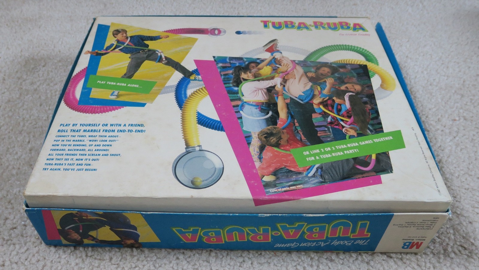 Tuba Ruba – The Body Action Game by Milton Bradley • 1987 • COMPLETE w/ box