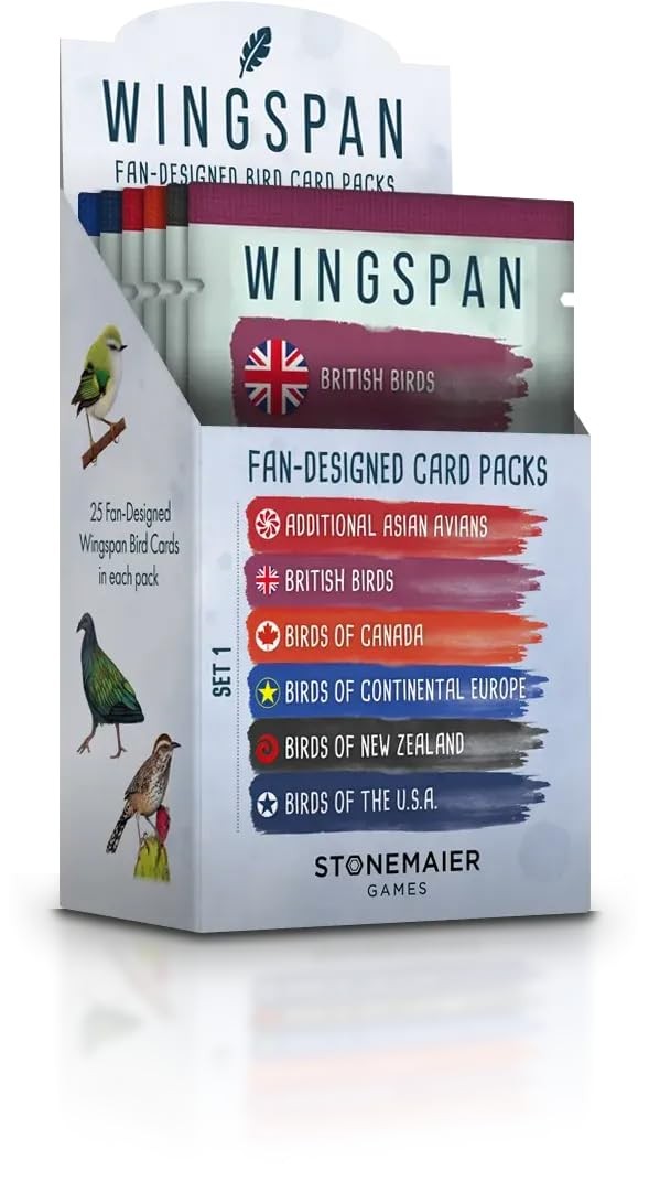 Stonemaier Games Fan-Designed Bird Promo 150 Designed By Fans Using Powers From