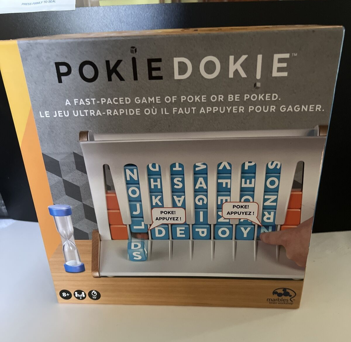 Pokie Dokie Game by Marbles Brain Workshop – 2 Player Word Game