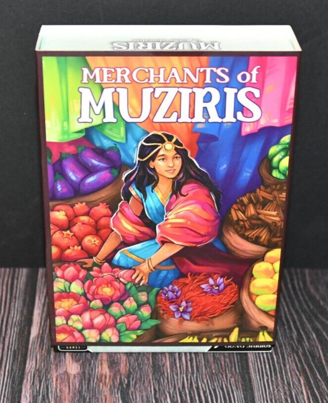 Merchants of Muziris | Kolossal Games | John Clowdus | OOP | Sleeved | VG+