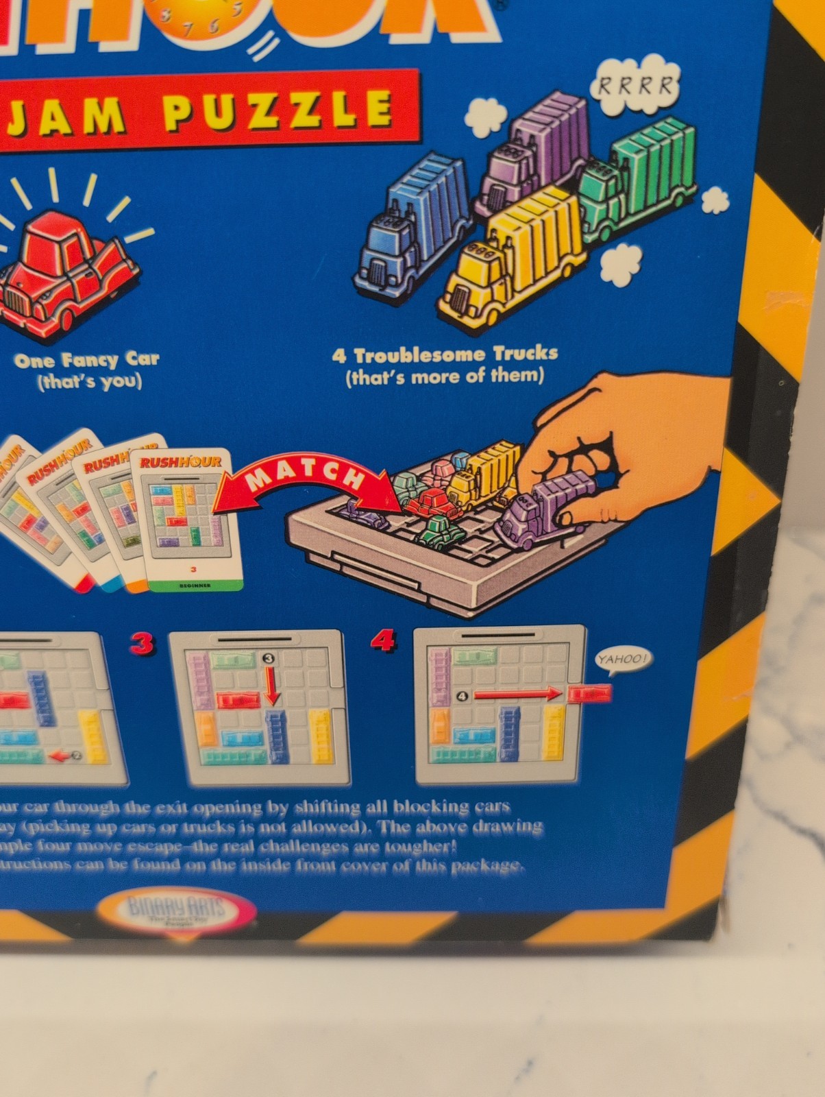 VINTAGE Rush Hour COMPLETE Binary Arts 1996 Strategy Thinking Puzzles Challenges