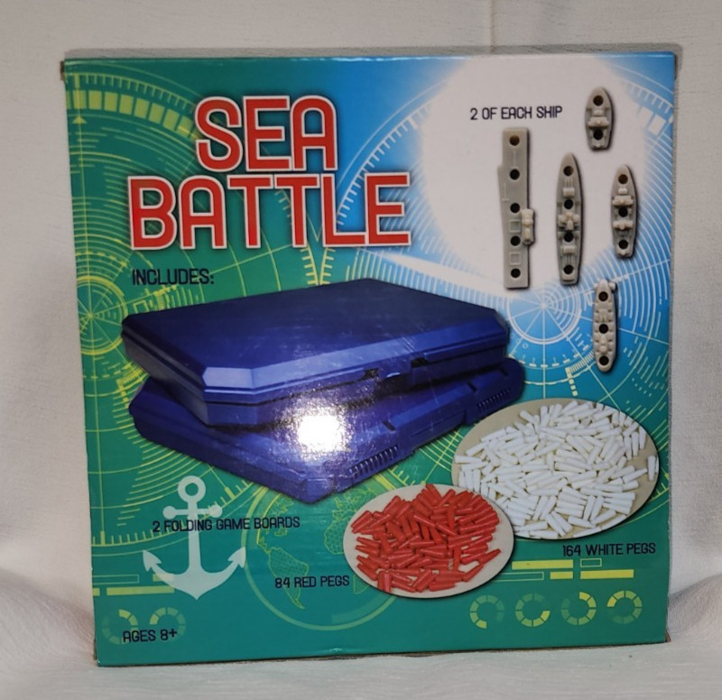 NIB Sea Battle Board Game Battleship Game -Sink Your Opponent Rule The Seas