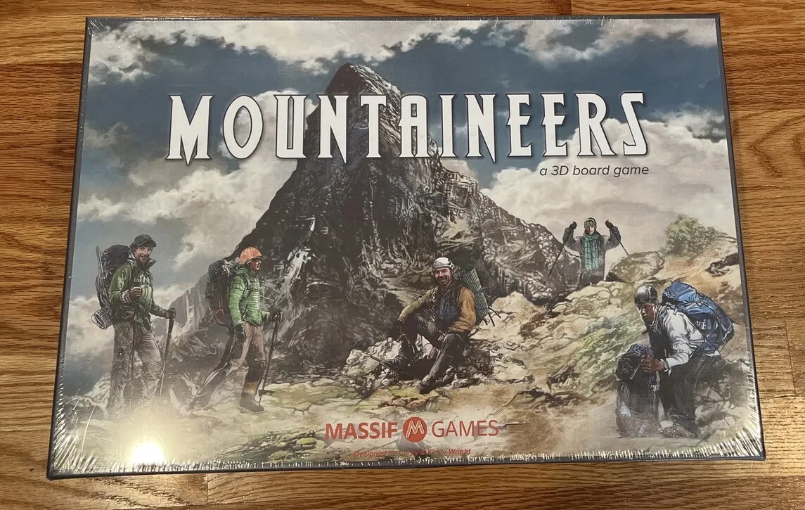 Mountaineers 3D Board Game Standard Edition (Massif 2019) Kickstarter NEW READ