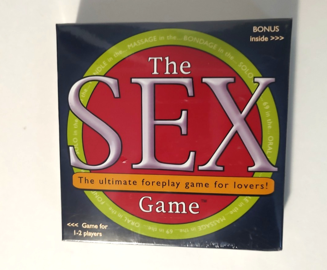 New and sealed The Sex Game- The utimate foreplay game for lovers- Adult Game