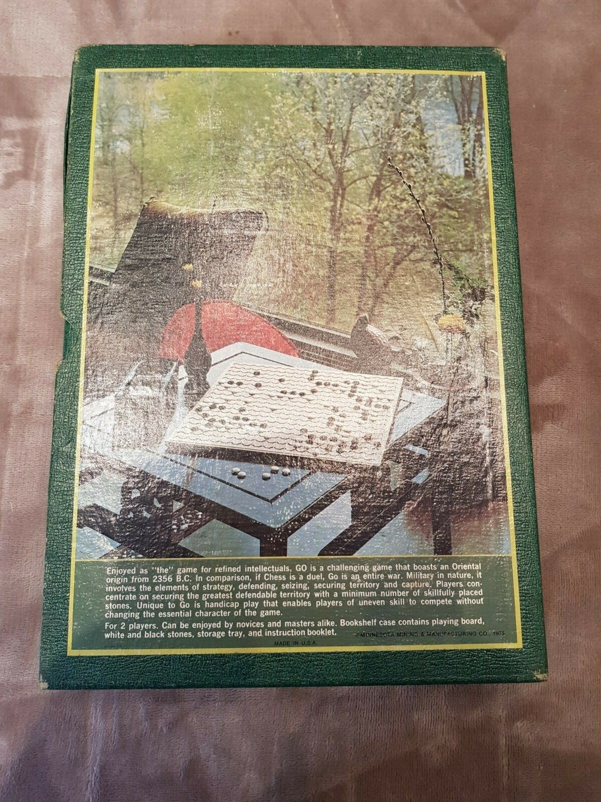 GO + 1973 + COMPLETE + 3M + BOOK CASSETTE + RARE + ENGLISH