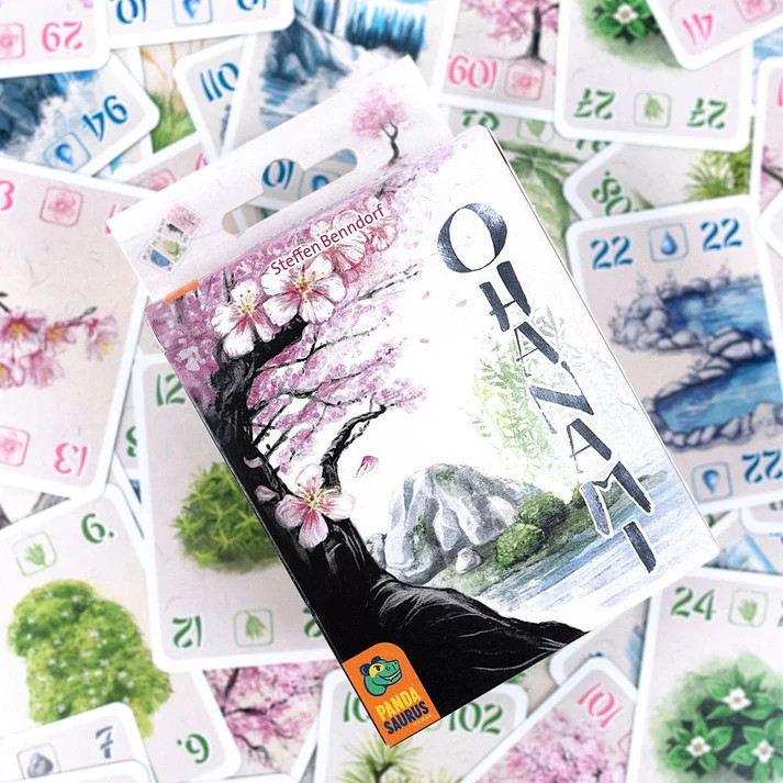 Ohanami Zen Garden Card Game Pandasaurus Games Hangtag PAN 202013 Family Japan