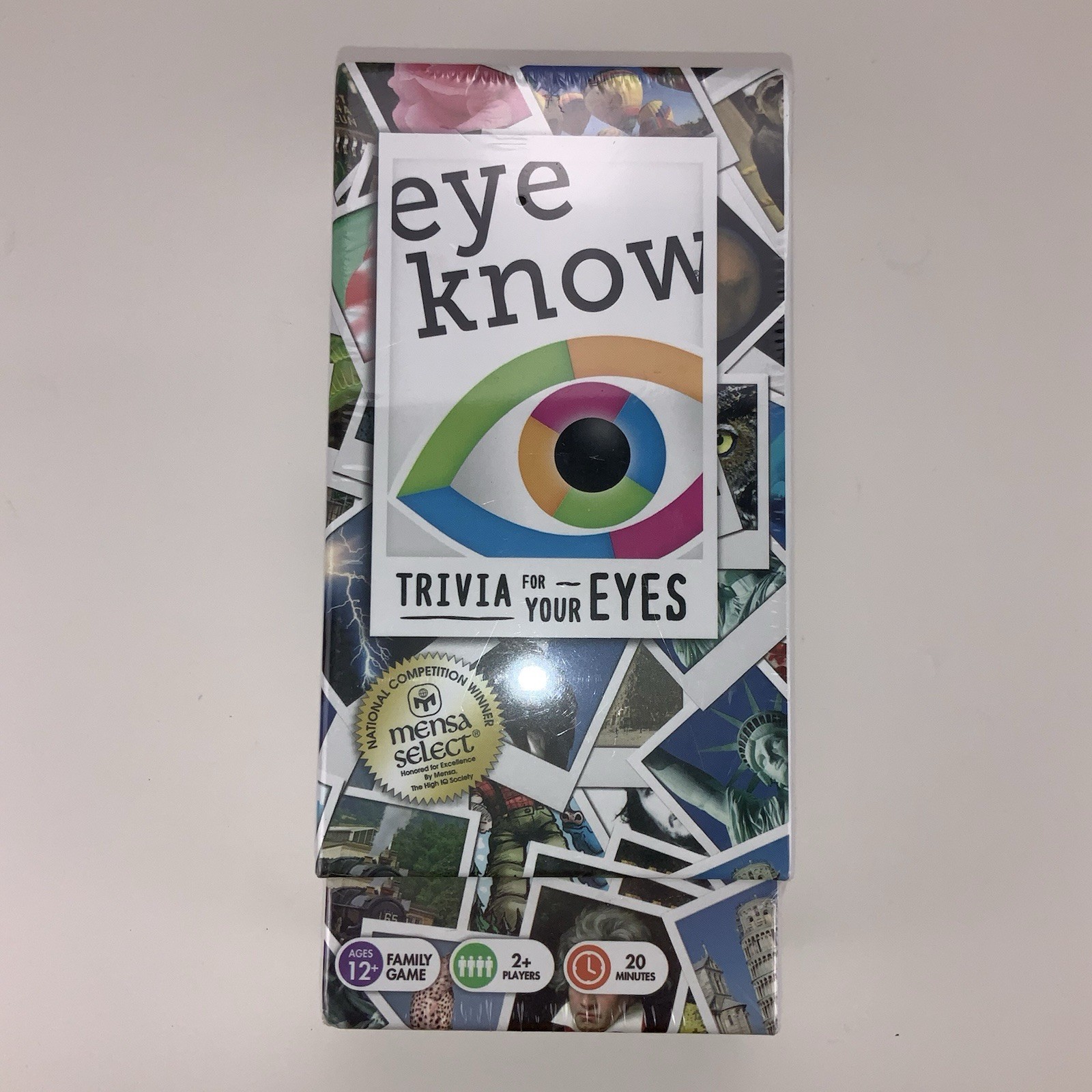Cardinal Eye Know Trivia Game 2014 Mensa Select Award Board Family New Sealed