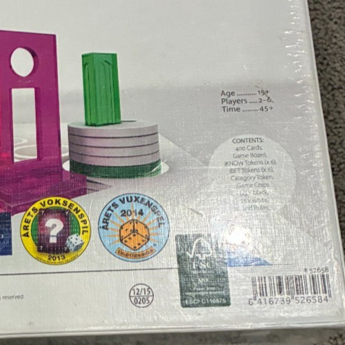 I Know – Board Game by Tactic – Mystery & Trivia Game – Factory Sealed