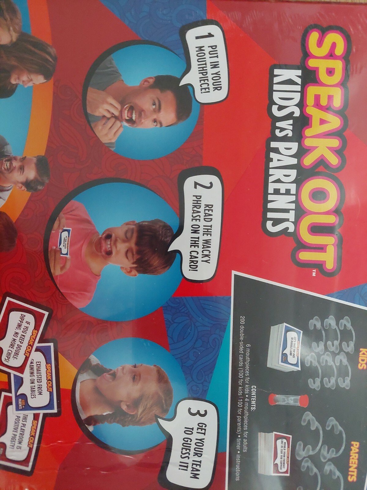 Speak out Kids VS Parents Game
