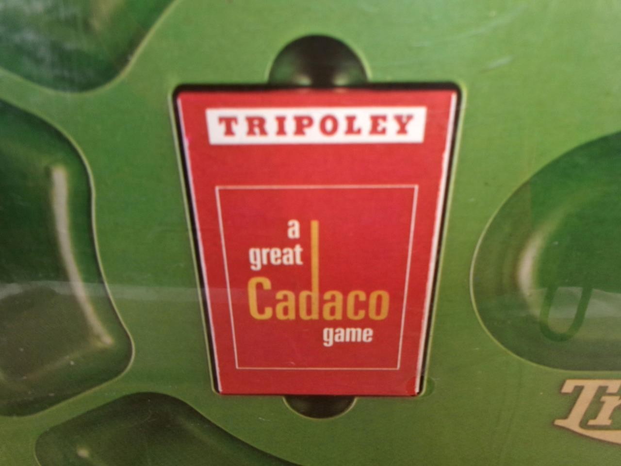 Vintage 1968 Cadaco TRIPOLEY No. 300 Special Edition Game Michigan Rummy Sealed