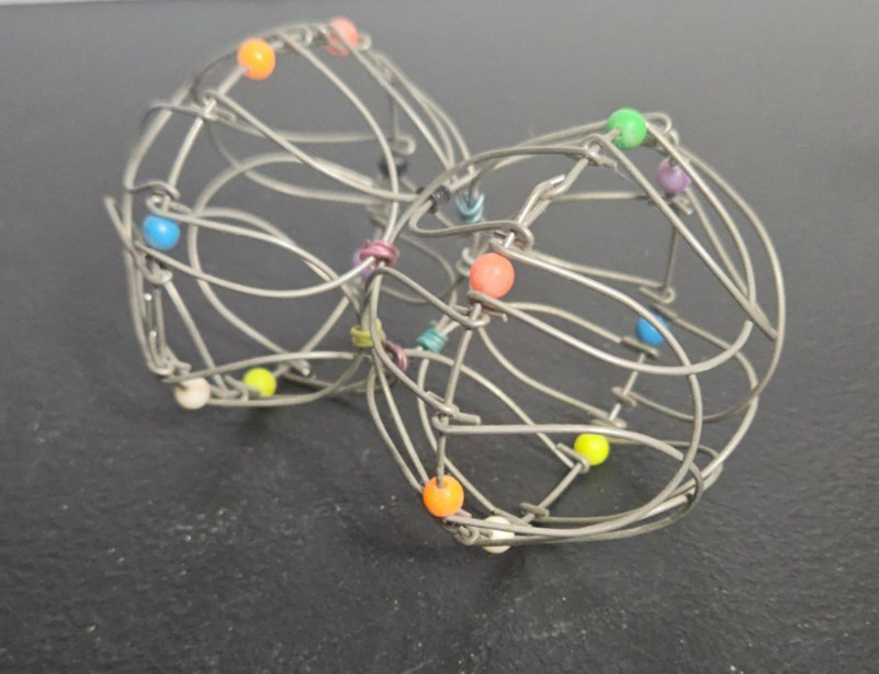 FLEXI SPHERE. CHANGES SHAPES. ANCIENT TOY FROM INDIA