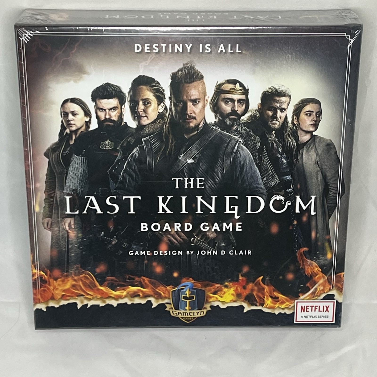 New Sealed The Last Kingdom Board Game By Gamelyn Games Strategy Netflix