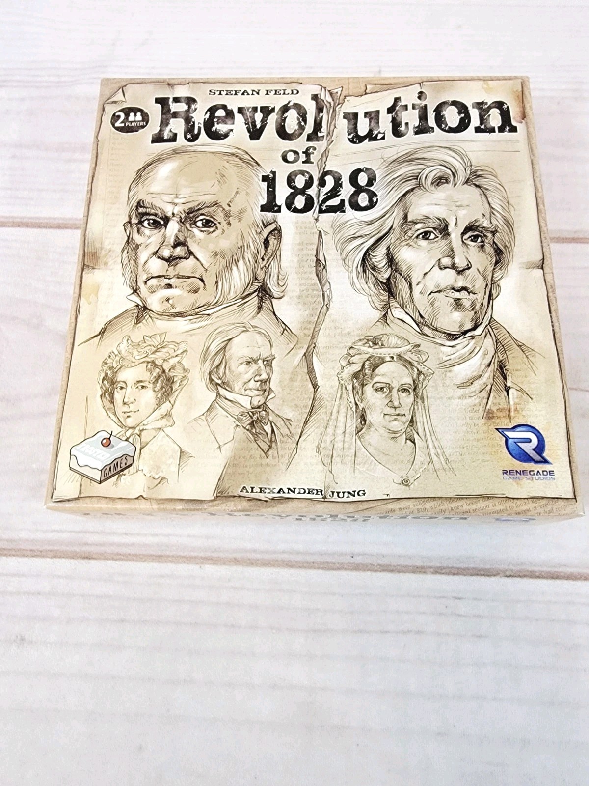 Revolution of 1828 Board Game 2 Player Game – Renegade – Complete