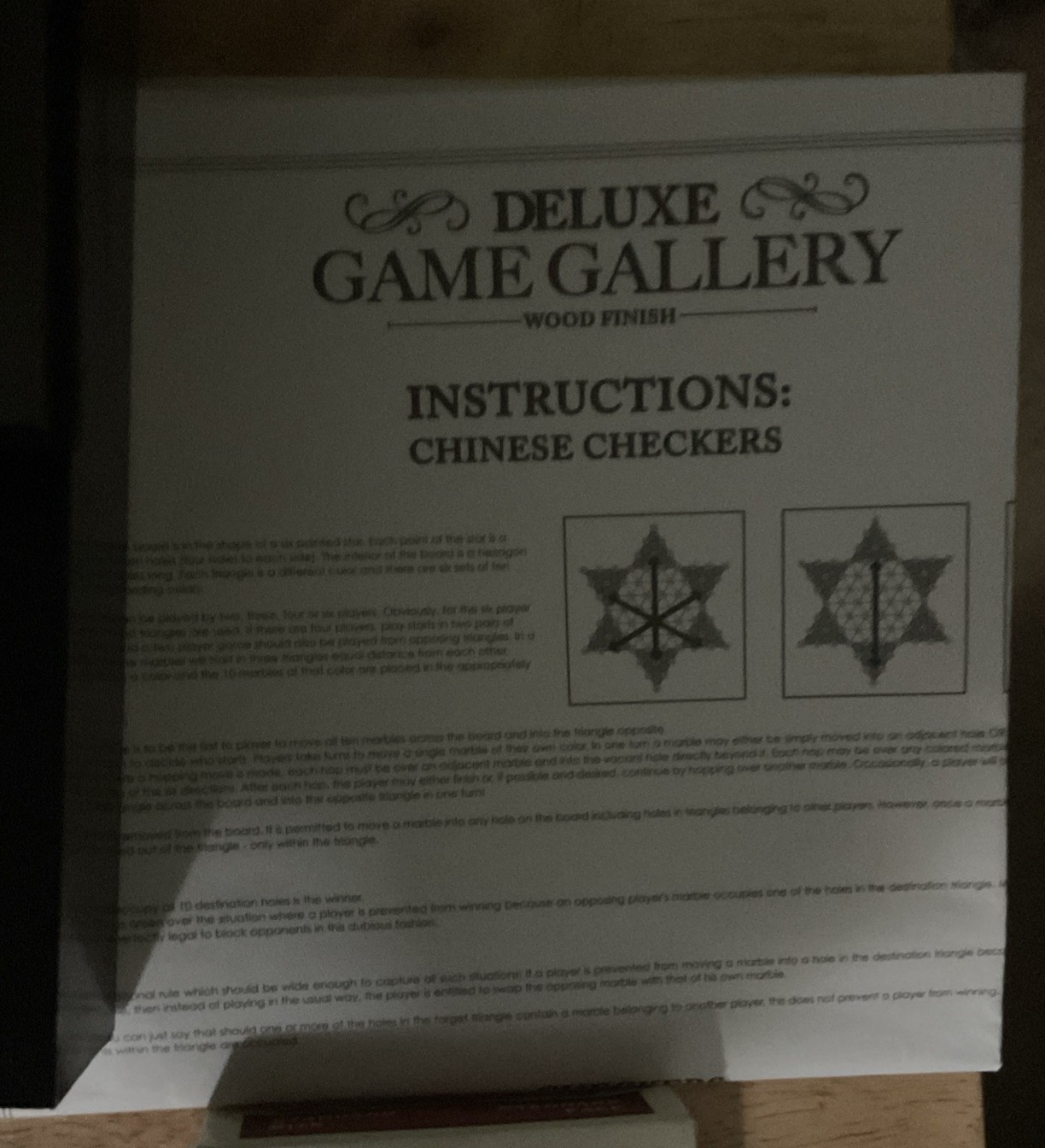 Deluxe Game Gallery, 12 In 1 Games, Wooden Finish