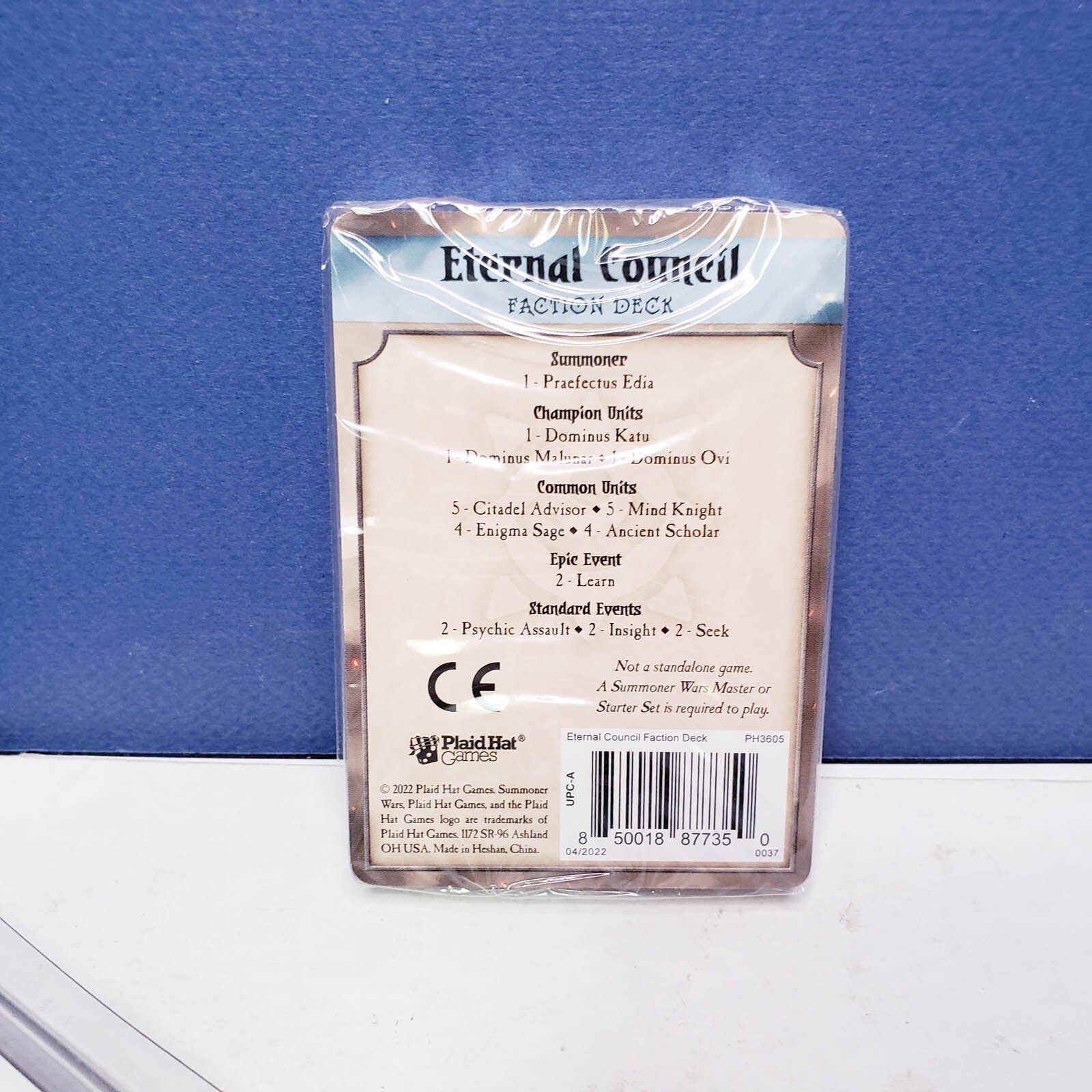 SUMMONER WARS Second Edition ETERNAL COUNCIL FACTION Deck New
