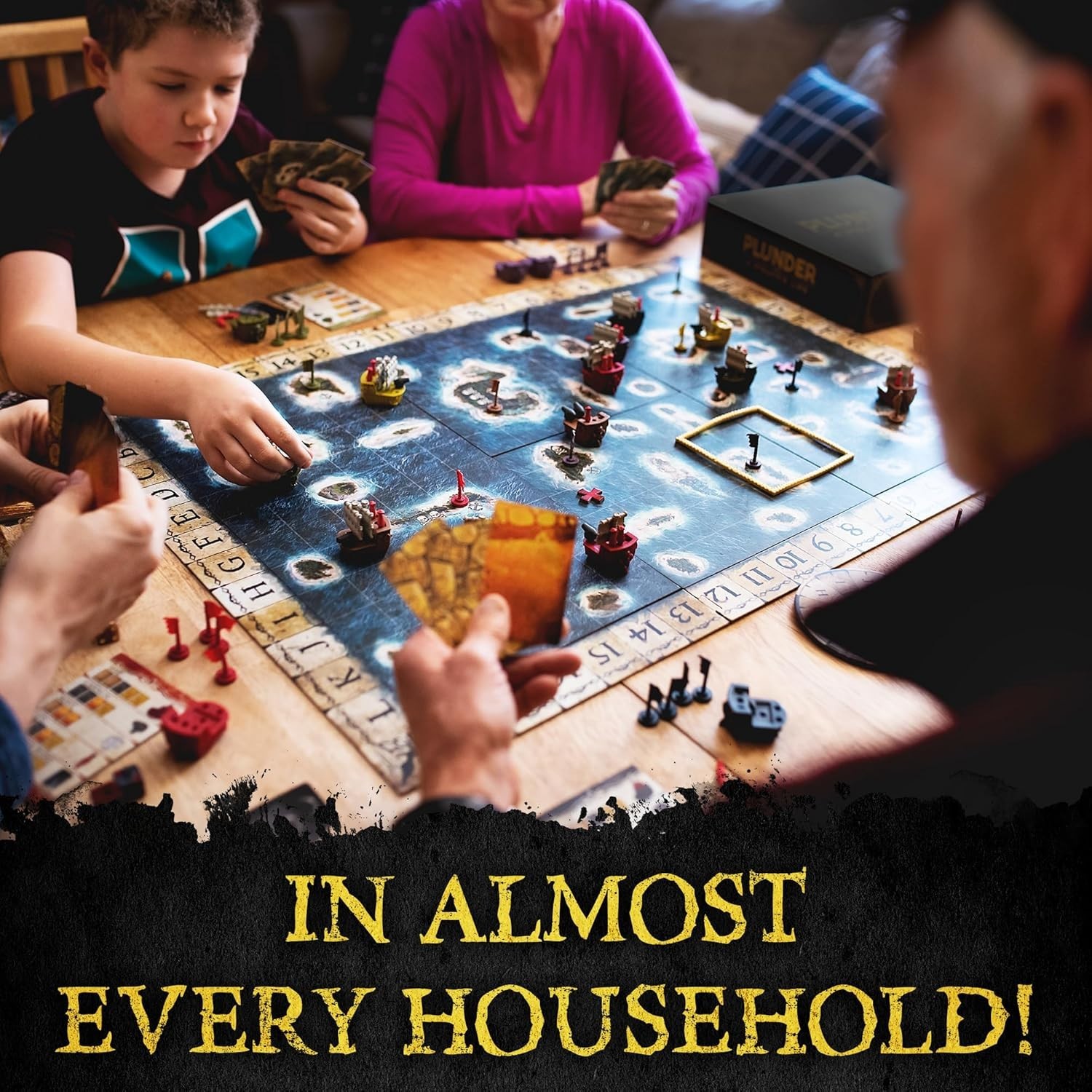 Plunder A Pirate’s Life – Family Board Game for Adults and Kids Strategy Board