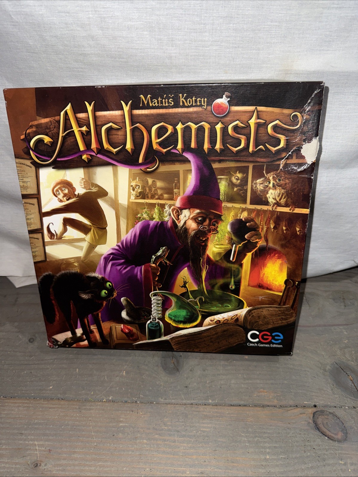 Matus Kotry Alchemists game 2 to 4 players Ages 13+ Unused But open Box 9