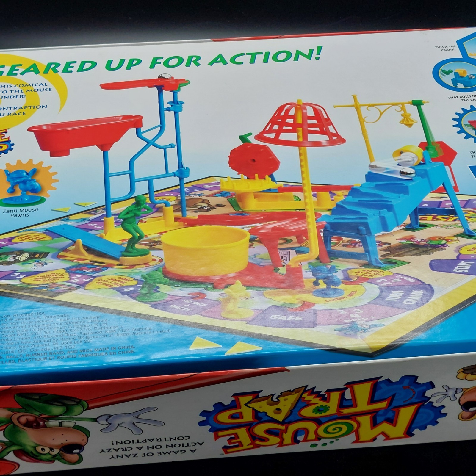 Vintage Mouse Trap COMPLETE Milton Bradley Classic Board Game Kids Family 2005