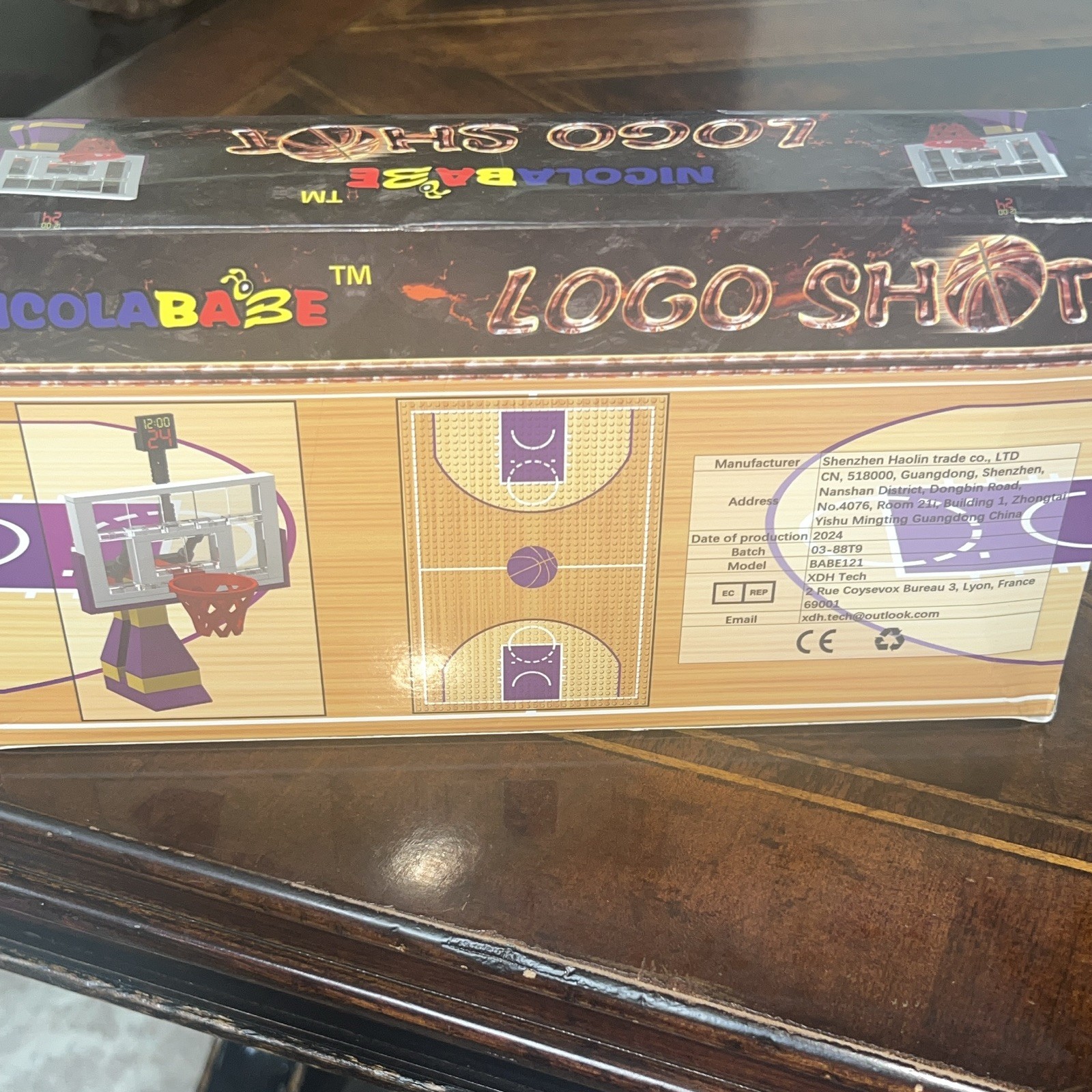 NICOLABAZE LOGO SHOT Basketball Board Game 2+ Players 6+ 3+ PCS 2024