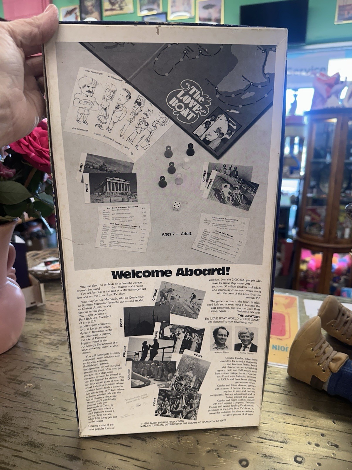 Vtg 1980 The Love Boat Board Game World Cruise 100% Complete Very Nice See Pics!