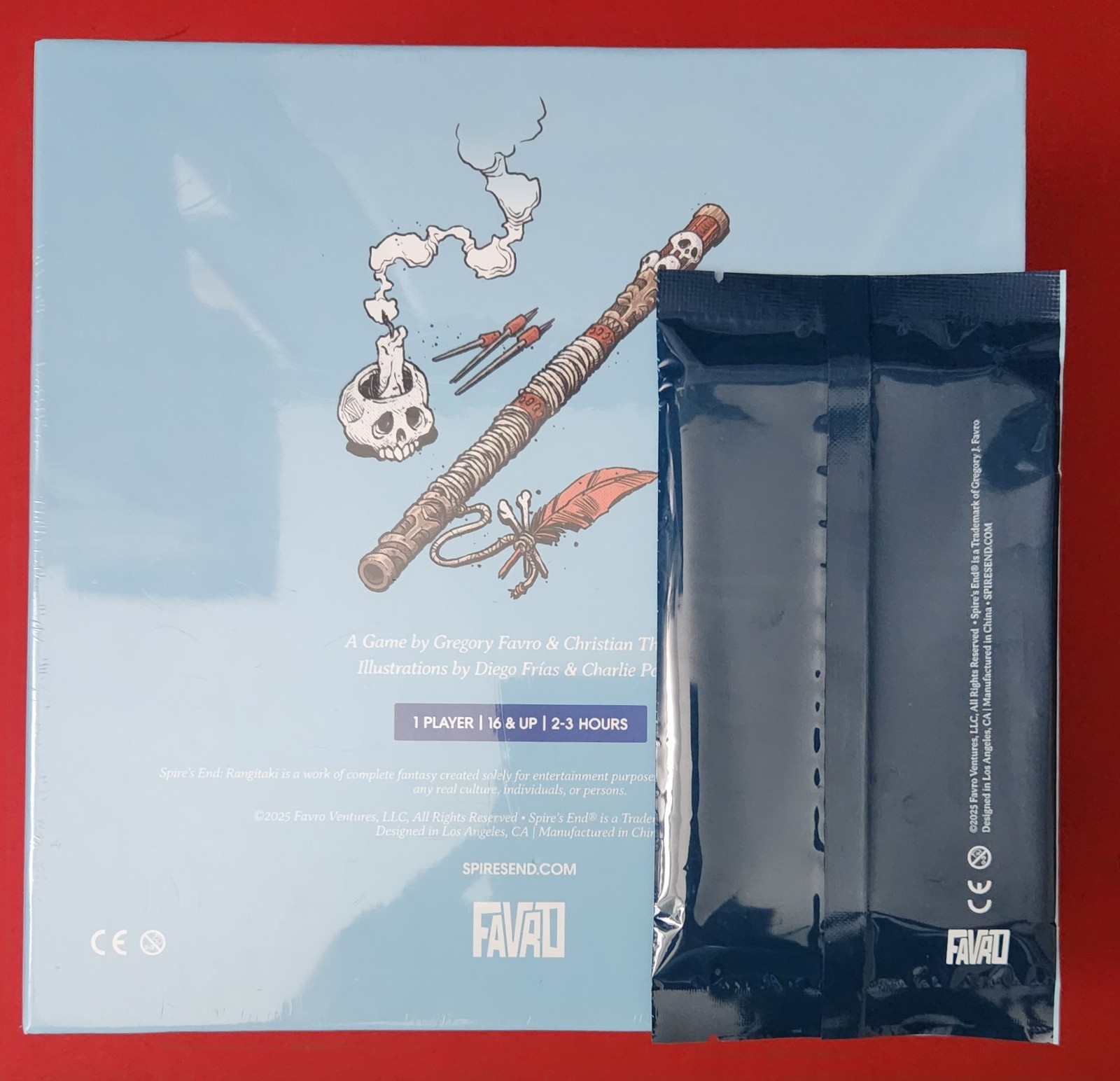 Spire’s End Rangitaki Board Game with Salt & Sea Expansion Favro Games NIS