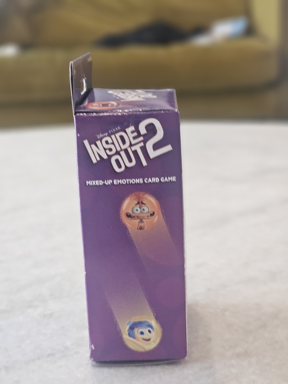 Disney Pixar Inside Out 2 Mixed-Up Emotions Card Game W/ Collectible Figure NEW