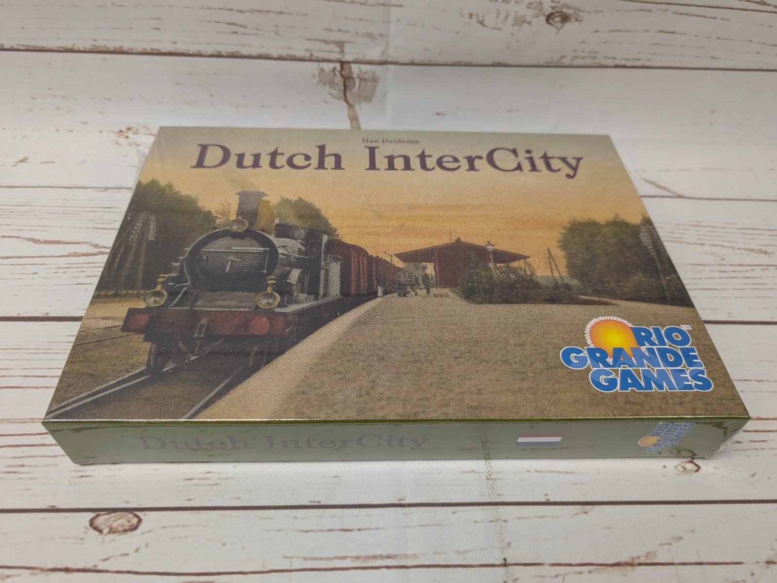 Dutch InterCity Board Game Rio Grande Games Han Heidema Train Game NIS