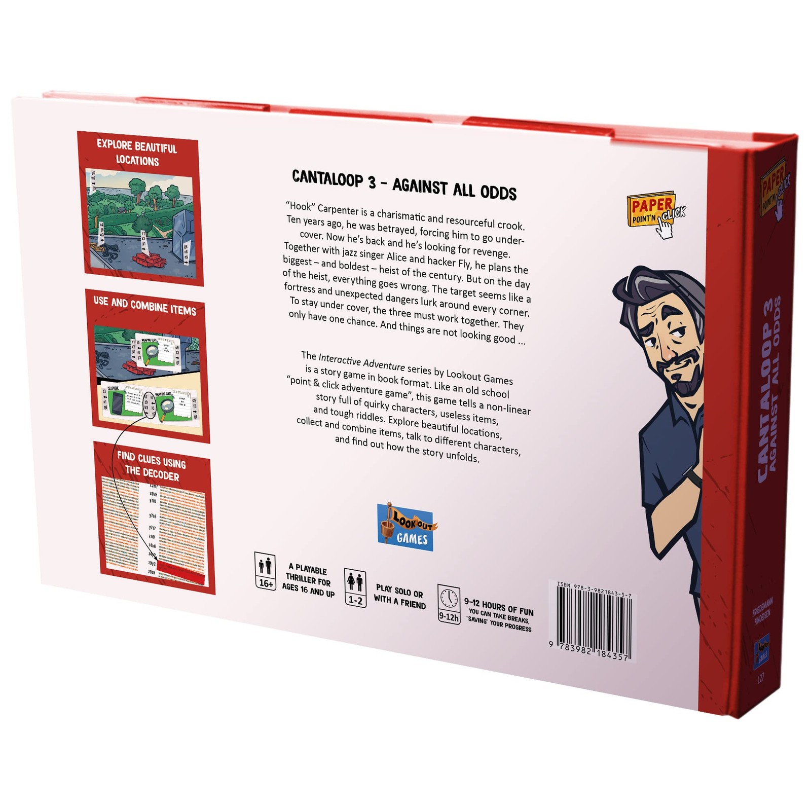 Lookout Cantaloop Book 3: Against All Odds Board Game