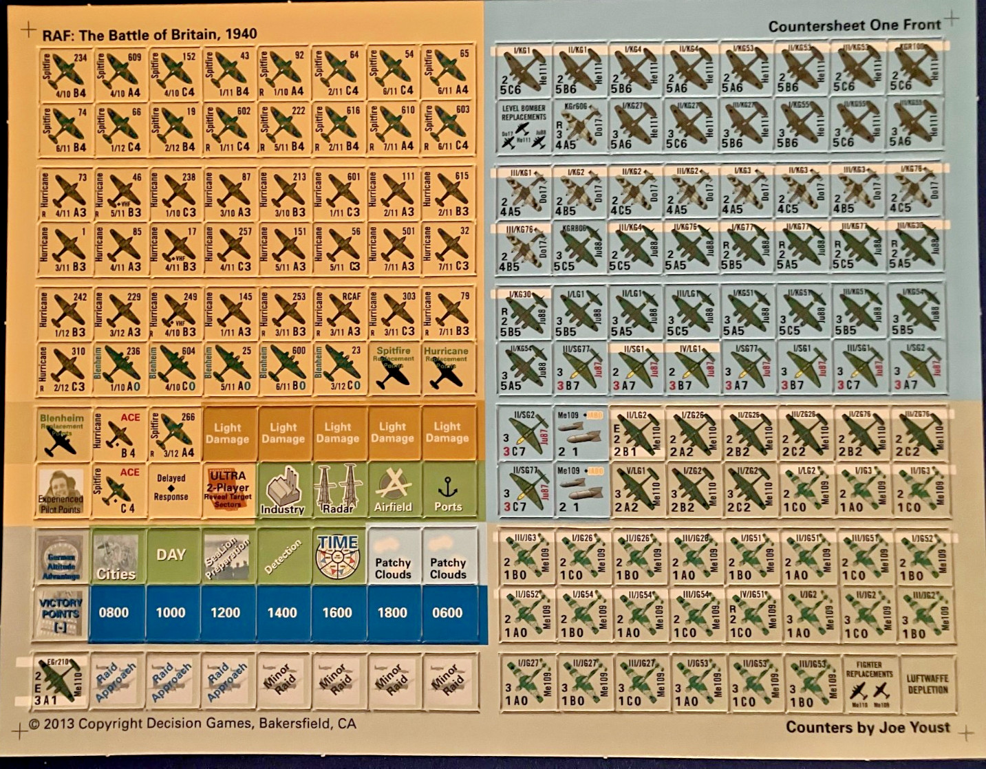 RAF: The Battle of Britain, 1940 (Decision Games, 2009)