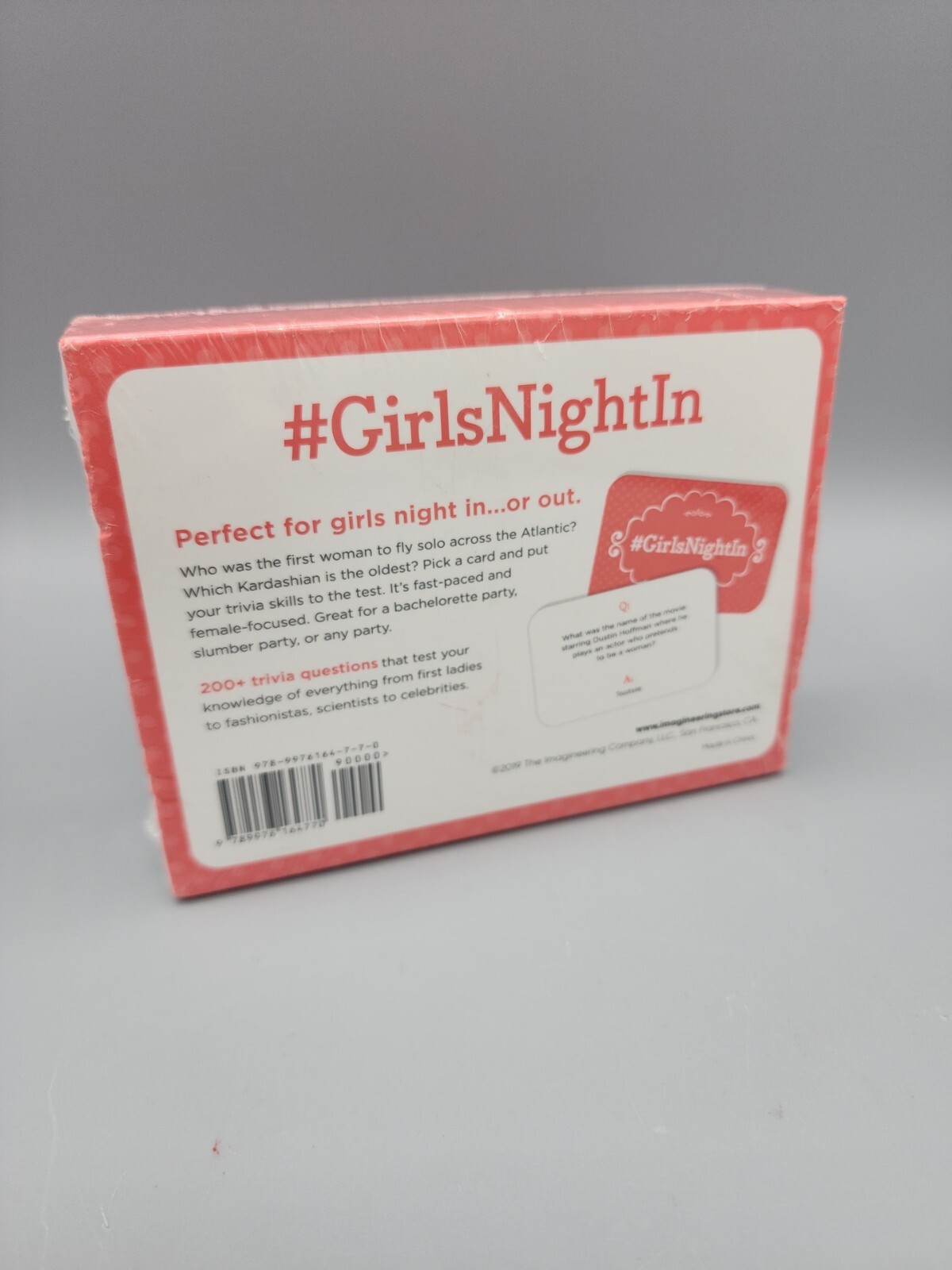New Girls Night In Female Powered Trivia Questions Card Game Party #GirlsNightIn