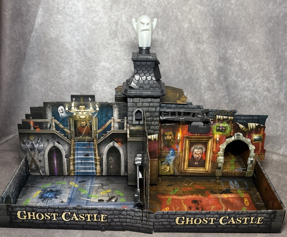 Buffalo Games Ghost Castle Board Game 2020 3D Haunted Escape Family Spooky