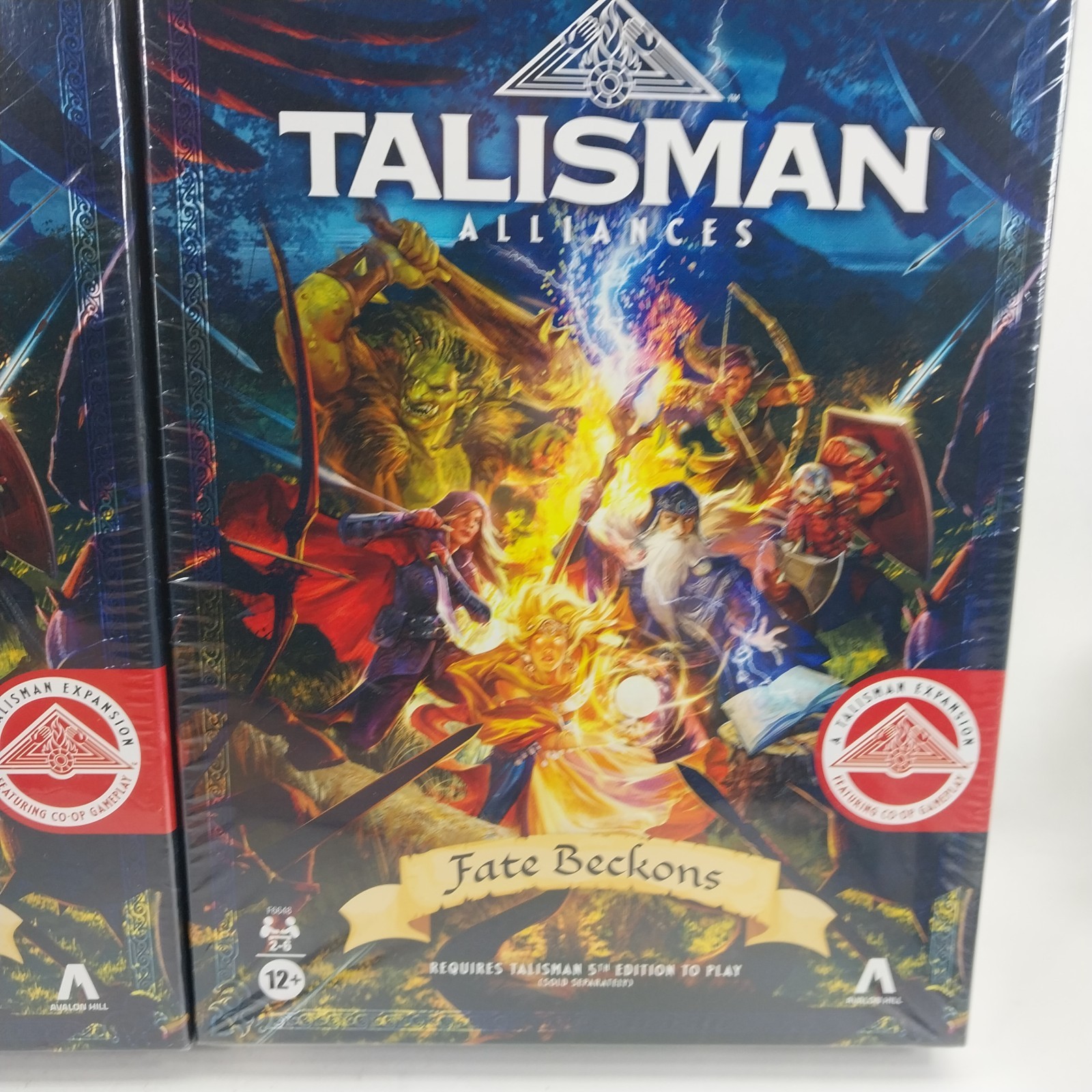 2x Hasbro Gaming Talisman Alliances: Fate Beckons Board Game Expansion Strategy