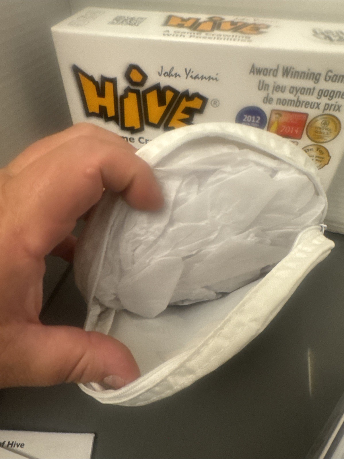 HIVE A Game Crawling with Possibilities, Award Winning Game, open box complete