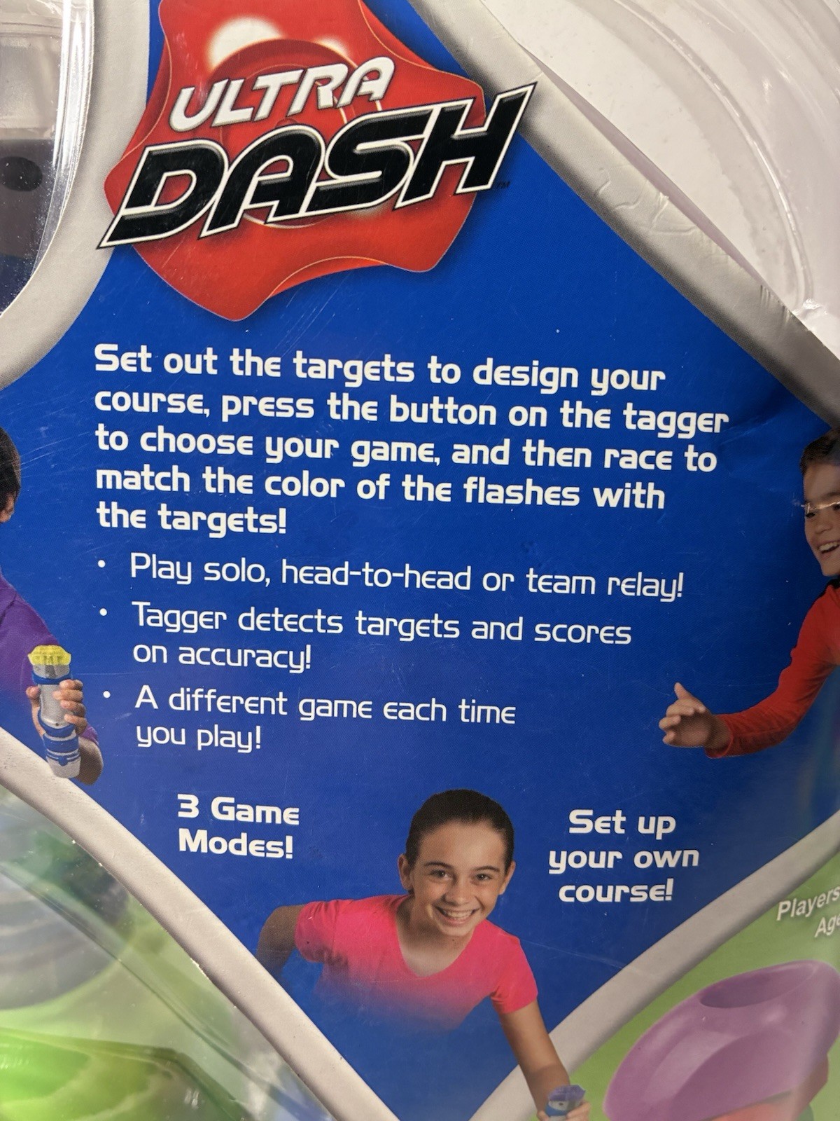 Ultra Dash Electronic Tagging Game Playmonster Move Fash Color Flash NEW