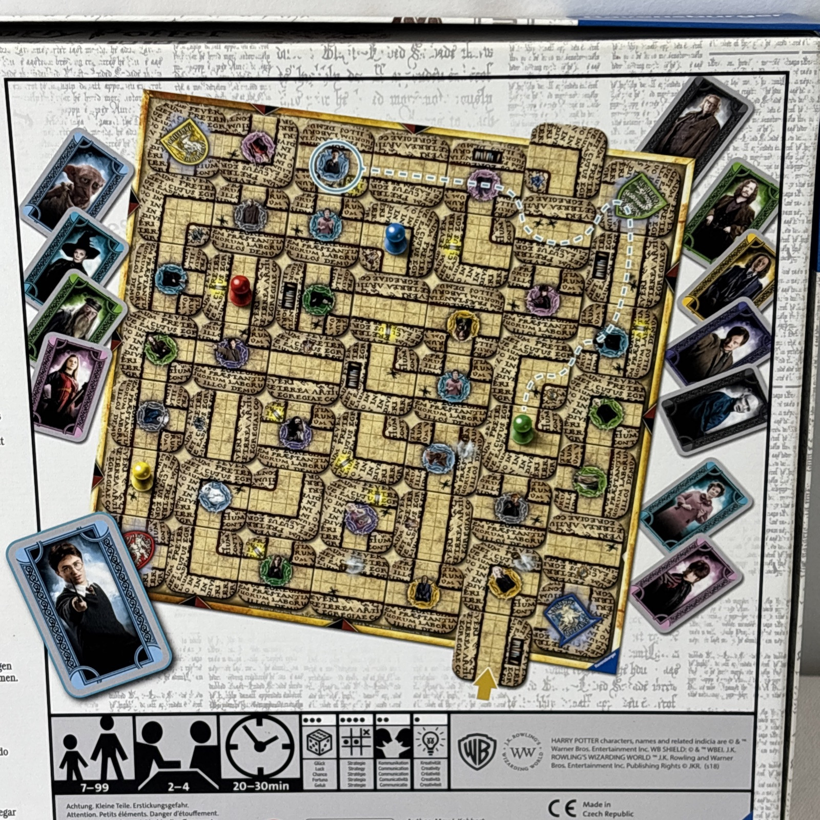 Ravensburger Harry Potter Labyrinth | Engaging Family Board Game | Ideal for Kid