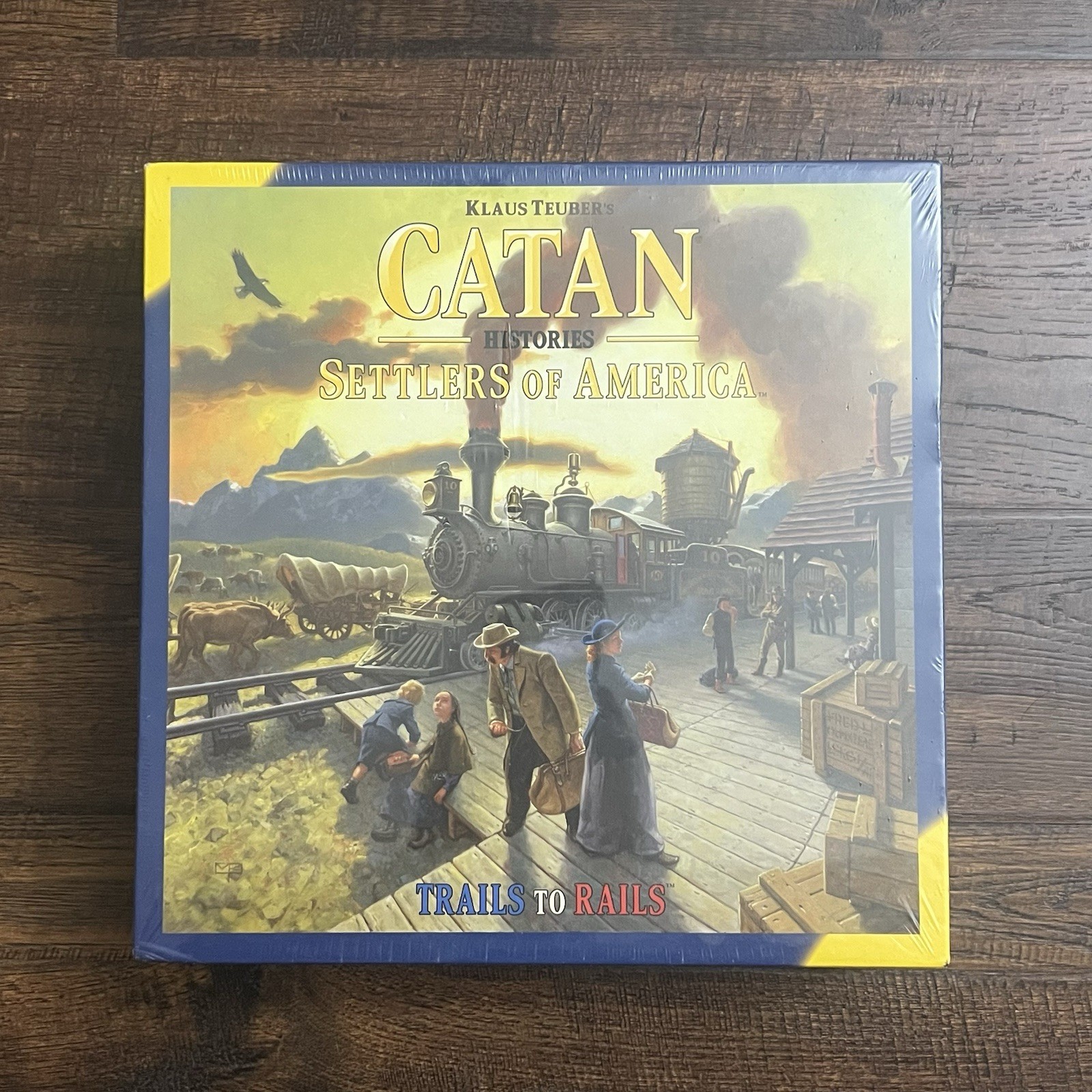 Catan Histories: Settlers of America Trails to Rails | NEW | Board Game CN3203
