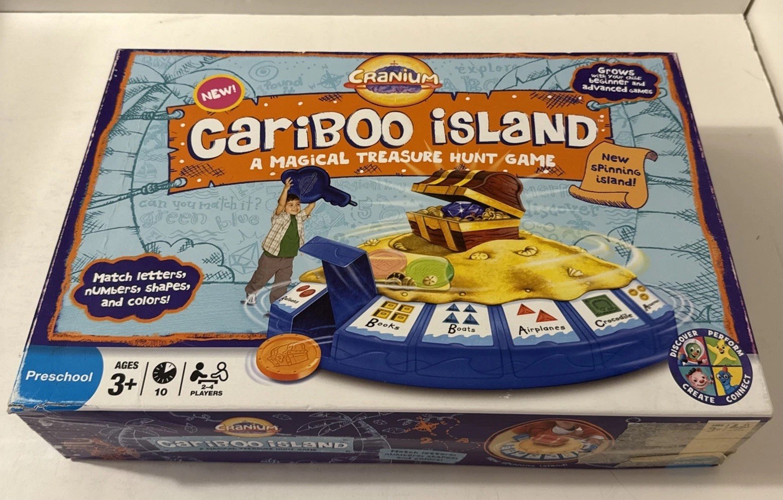 Cariboo Island Treasure Hunt Game by Cranium – 2008 Edition – Complete! Ages 3+