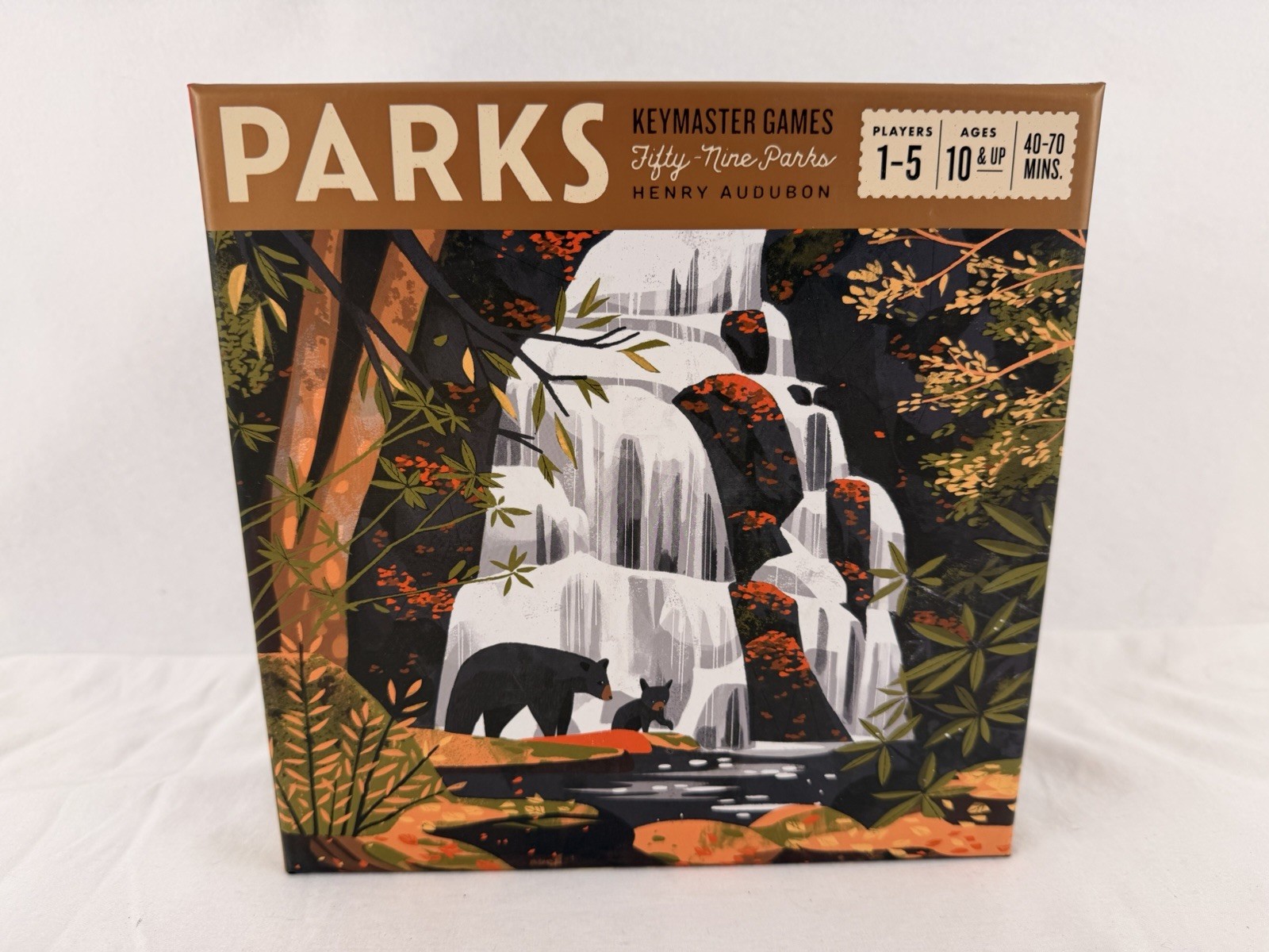PARKS Board Game 2019 Keymaster Games 1st Edition Complete w Gametrayz