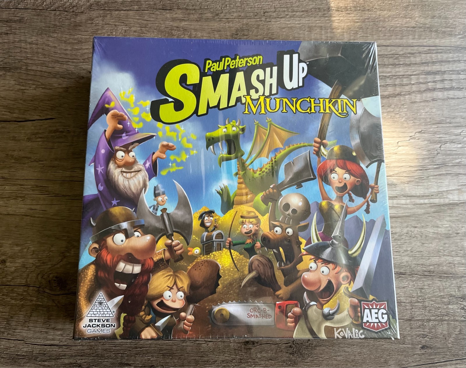 Smash Up: Munchkin – AEG – New/Sealed