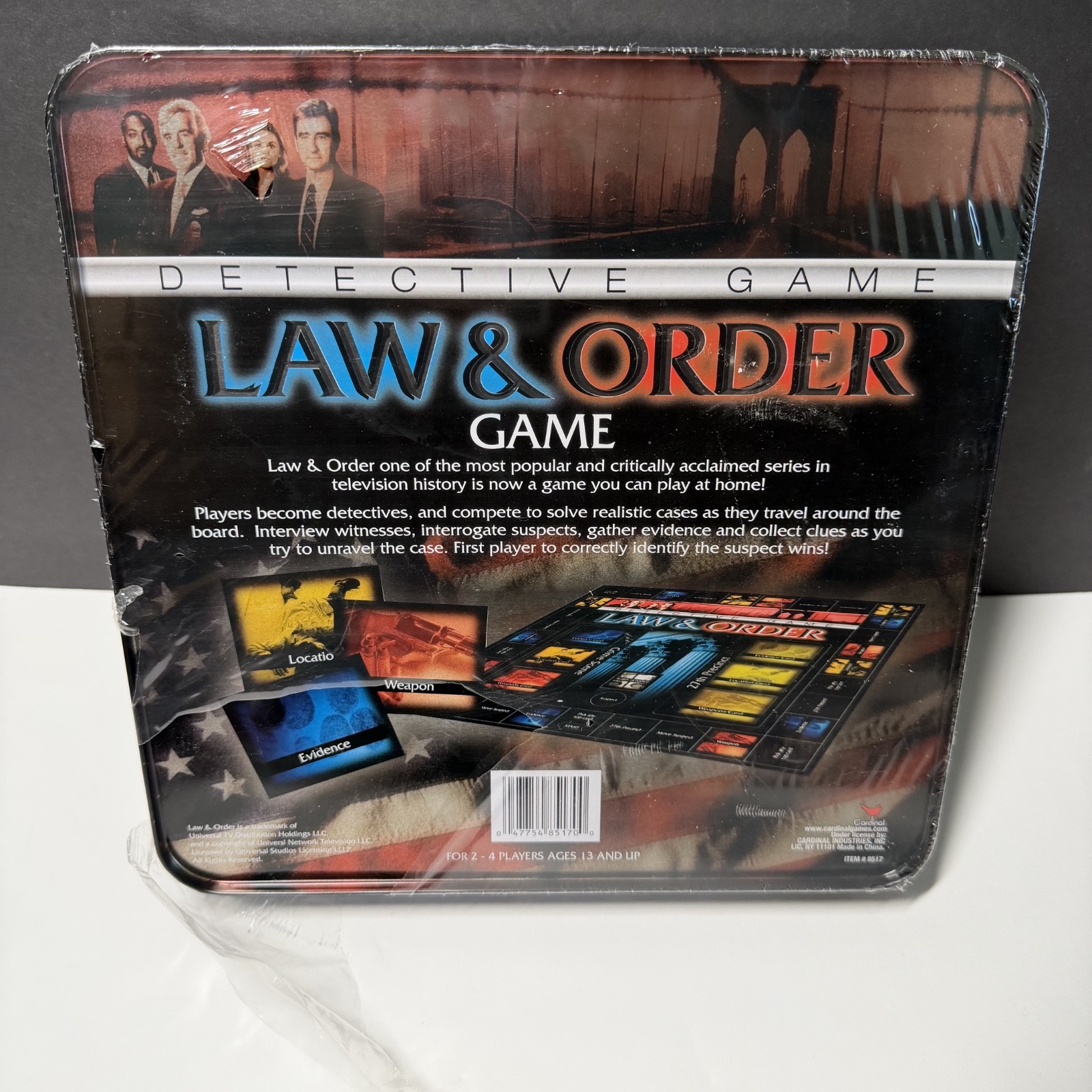 Law & Order Detective Game New