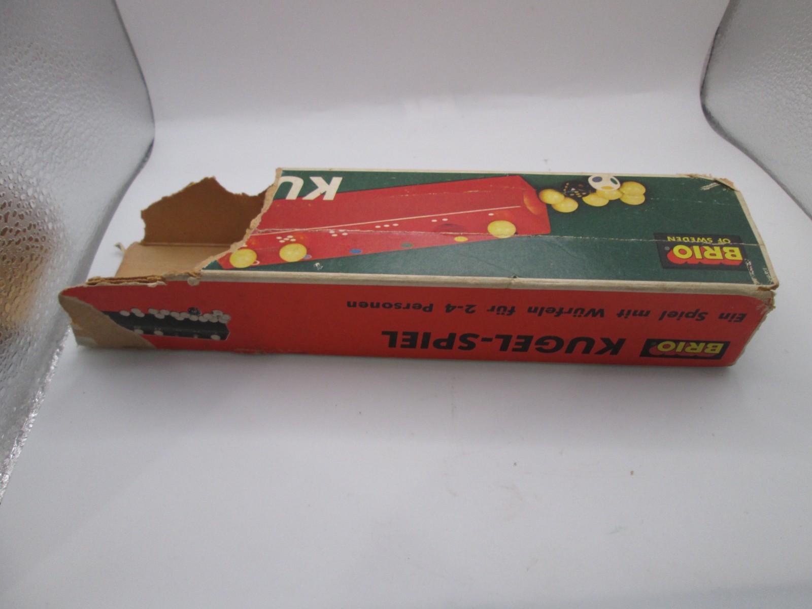 Vtg Brio Of Sweeden KULBANK Dice Game “A game with dice for 2–4 players”