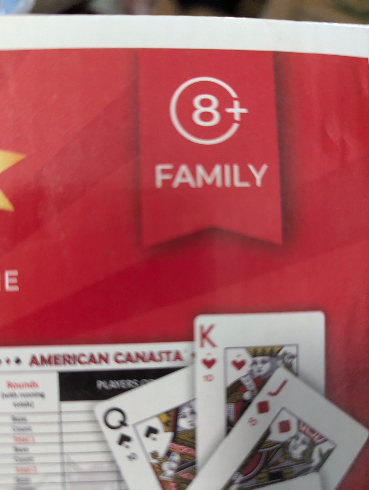 CANASTA CARD GAME SET Two Decks Dual Deck Card Holder 2 Scorepads 100% COMPLETE