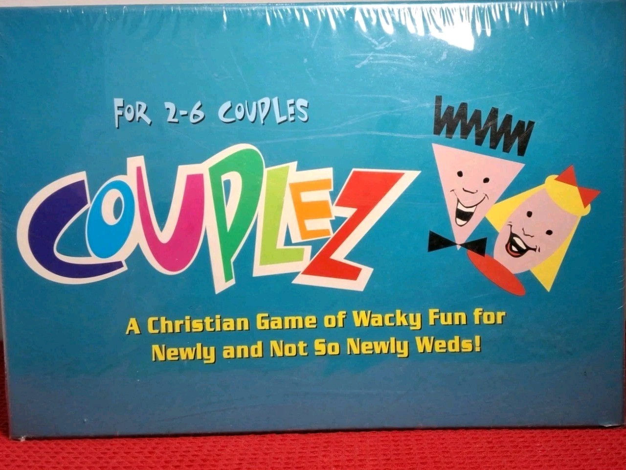 NIB COUPLEZ Christian Board Game for 2-6 Couples Vintage 1998 Family Life Retro