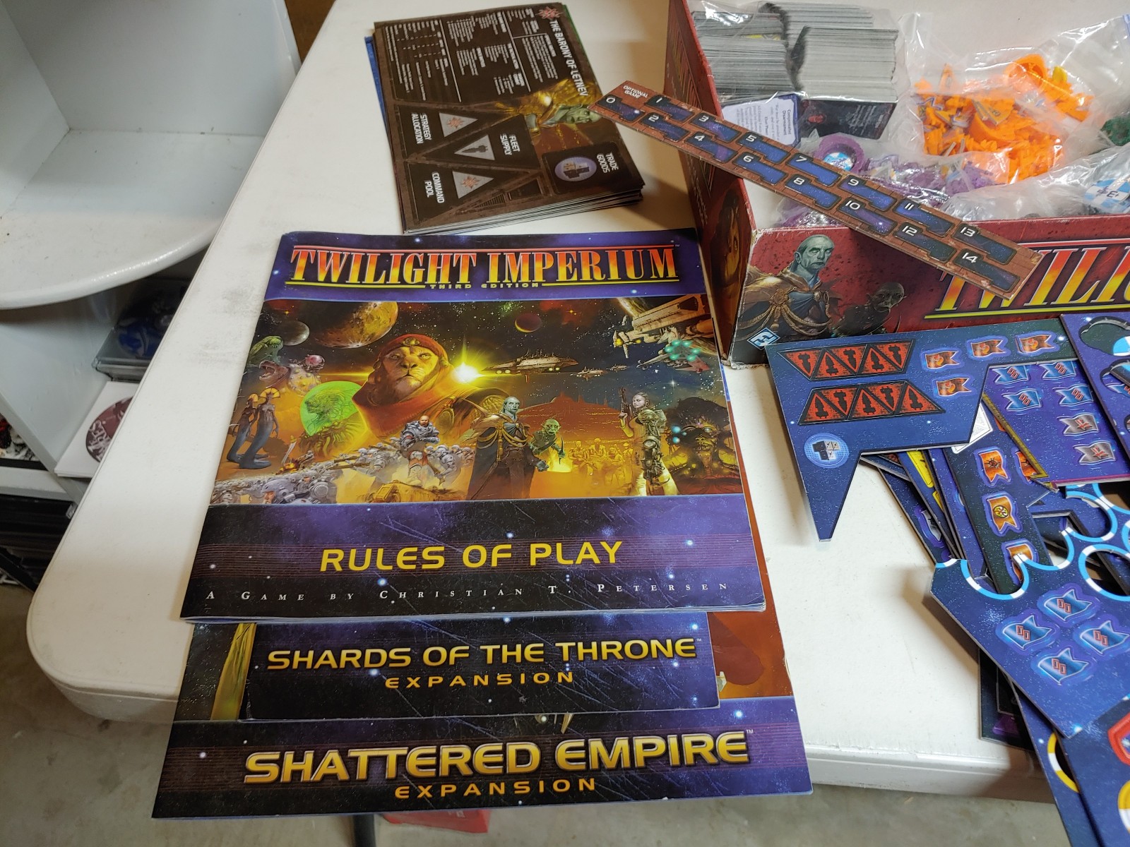 Twilight Imperium 3rd Edition + Expansions Incomplete Board Games (#f6)