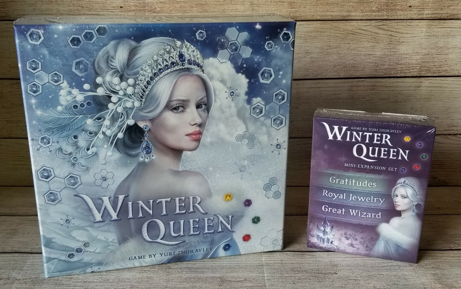Winter Queen Kickstarter Edition with Mini Expansion Crowd Games NEW SEALED