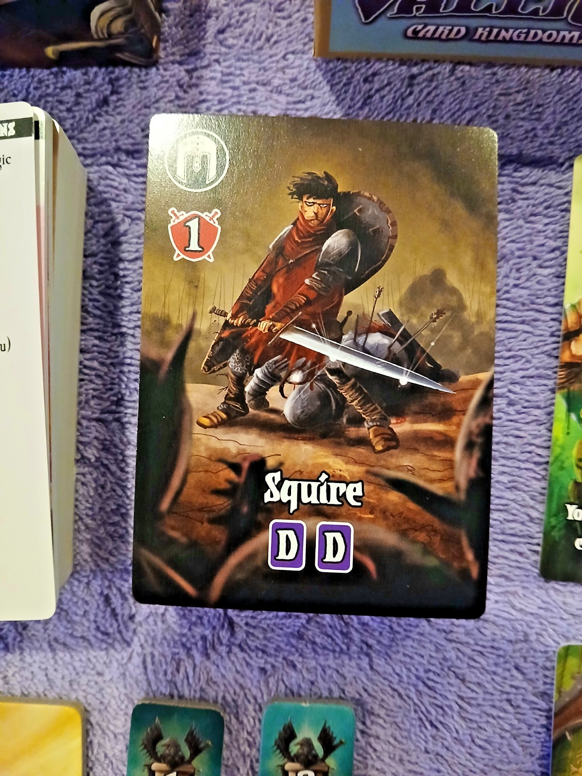 Quests of Valeria Card Game Kickstarter Edition 2016 Complete Excellent Shape.