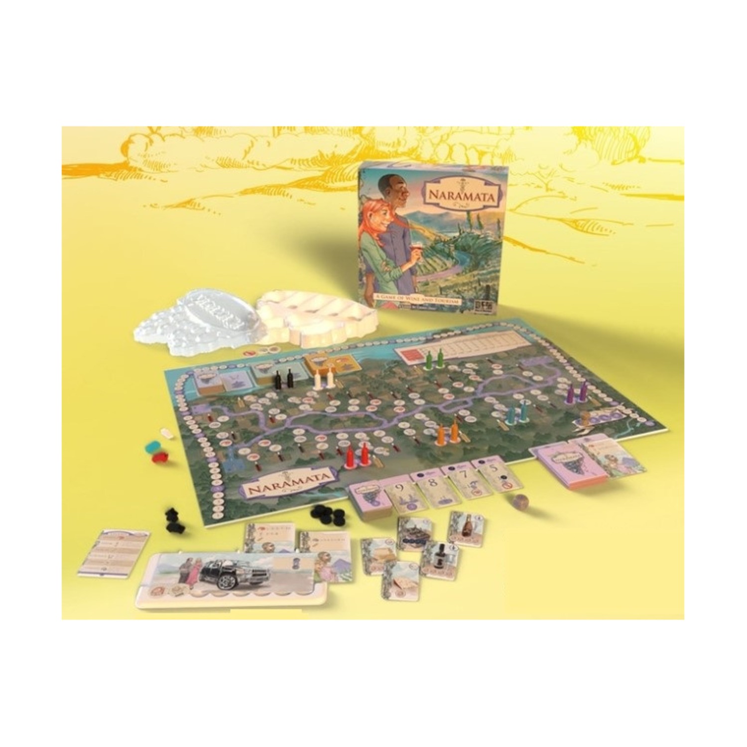 Dias Ex Machina Board Game Naramata Box SW (New)