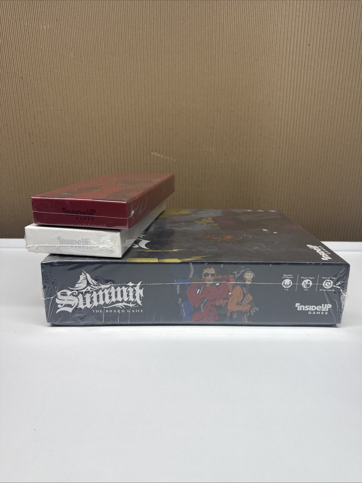 InsideUp Summit Board Game with Teams and Yeti Expansions – New Sealed!